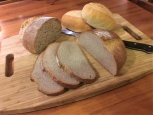 Some of our home-baked German breads