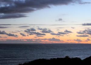 Beautiful sea views from front of house